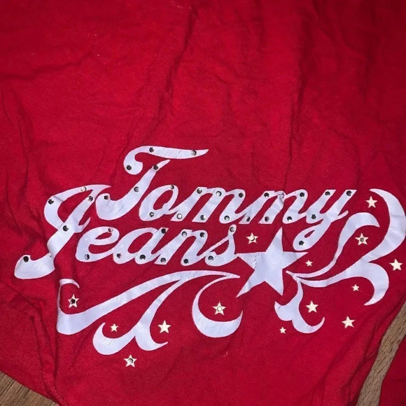 Y2k Tommy jeans baby tee - Picture 2 of 2
